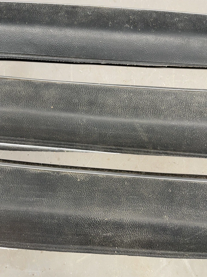 Chevy Impala 1969 1979 4 puertas techo rígido panel interior rieles superiores Caprice BelAir Foto 4 de 4