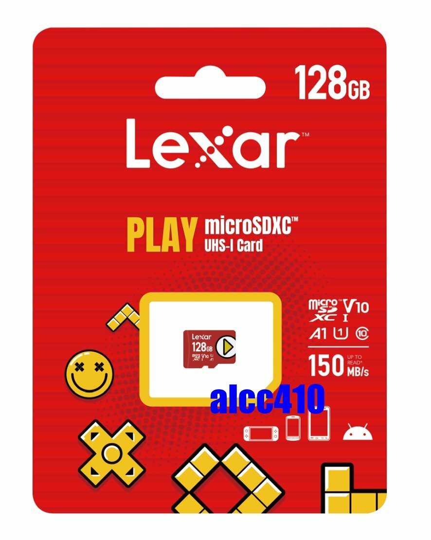 レキサー　Lexar PLAY microSDXC 512GB  (未開封新品) 楽天市場】lexar play microsdxc 512gbの通販