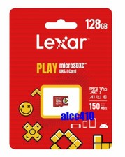 Lexar Play 128GB 256GB 512GB Micro SD SDXC Memory Card 150MB/s V30 UHS-I