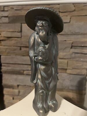 Vintage Mid Century Oriental Wise Man Figurine