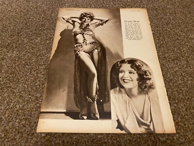 FTWB5 MAGAZIN PIN UP BILD 12X9 CLARA BOW