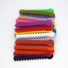 1040 Dental Orthodontic Ligature Tie Ligas De Para Bracket Ligaduras Elastomeric