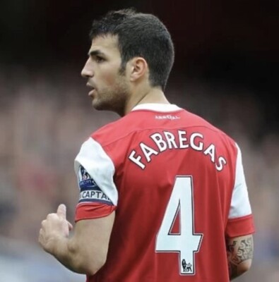 アーセナル FABREGAS 4 MEN'S FABREGAS #4 UEFA FC ARSENAL 2008/2009 SOCCER FOOTBALL