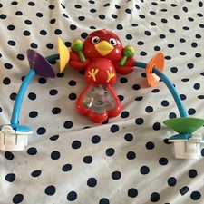 Baby Einstein Neighborhood Symphony Jumper Replacement Part Red Bird Rattle Toy