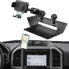 Dash Mount Phone Holder Compatible With 20152020 F150 20172022 F250 F350 Metal C