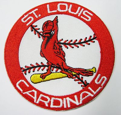 (1) LOT OF MLB BASEBALL ST. LOUIS CARDINALS (3 1/2'' RD) PATCH PATCHES ITEM # 68