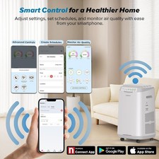 Air Purifier for Large Room HEPA Washable FILTERS 2002 SQ FT Indoor Air 8