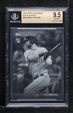 2020 Topps On Demand Black & White /2015 Bubba Starling BGS 9.5 GEM MINT 07b3
