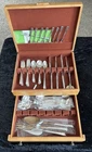 Gorham “Greenbrier” Sterling Silver Flatware Set -Service For 8 + 11Pc. Serv Set