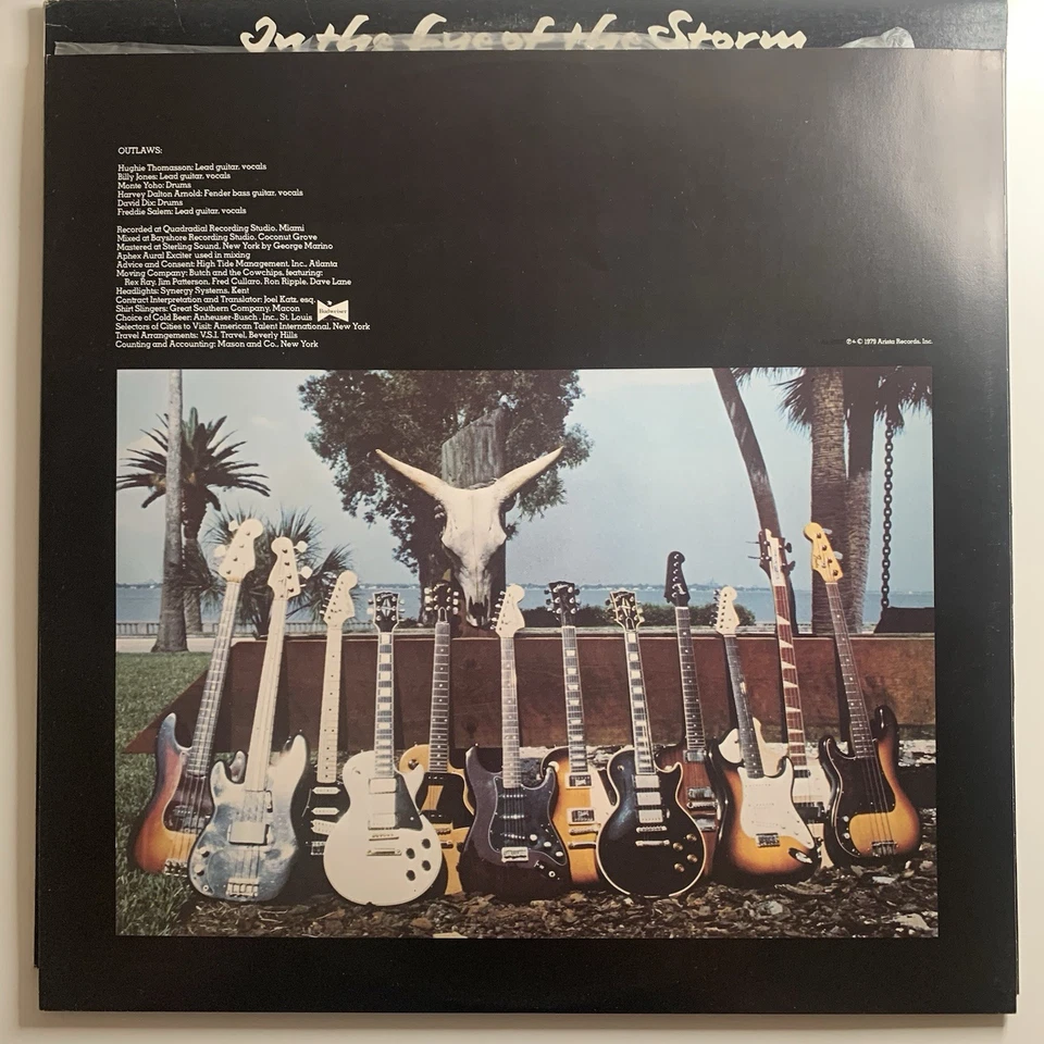 Outlaws: In The Eye Of The Storm (Vinyl, 1980 AUS, LP, EX) - L37254 - Image 4 of 4