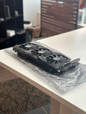 ASUS ROG Strix GeForce GTX 1080 8GB GDDR5X Triple Fan GPU   Tested Working