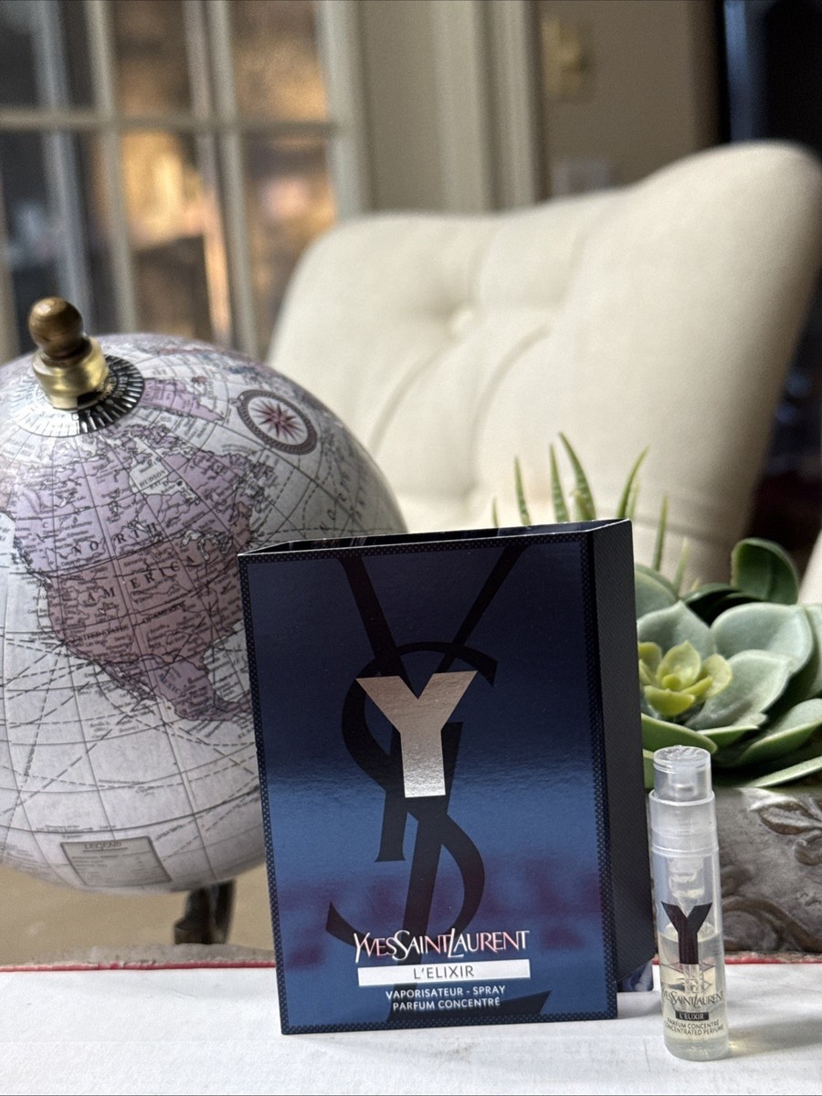 YSL YVES SAINT LAURENT Y PARFUM L'ELIXIR SAMPLE SPRAY FL OZ