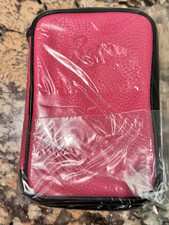 Boye Crochet Metal Hook Set With ZIP Pink Case 26 Piece BEAUTIFUL CONDITION