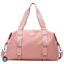 Alo Yoga Duffle Travel Gym Bag In Pink