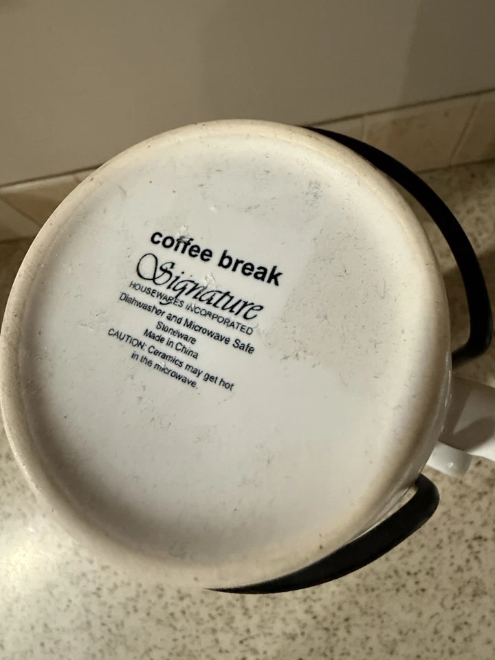 Conjunto de 4 canecas/copos de café empilháveis Signature "Coffee Break" - Imagem 2 de 2