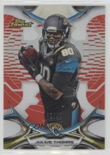 2015 Topps Finest Red Refractor 98/99 Julius Thomas #138 2rz