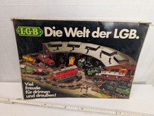 Display  . 80er  Lehmann-Groß-Bahn (LGB) Modelleisenbahnen