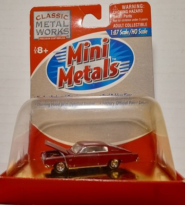Classic Metal Works #30134 1967 Dodge 2Dr HDTP Charger Fastback Carmine Red NOS