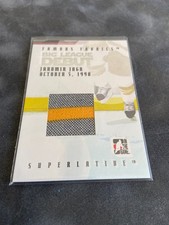 2007/2008 ITG Superlative Famous Fabric BIG LEAGUE #BLD-17 SSP/9 Jaromir Jagr