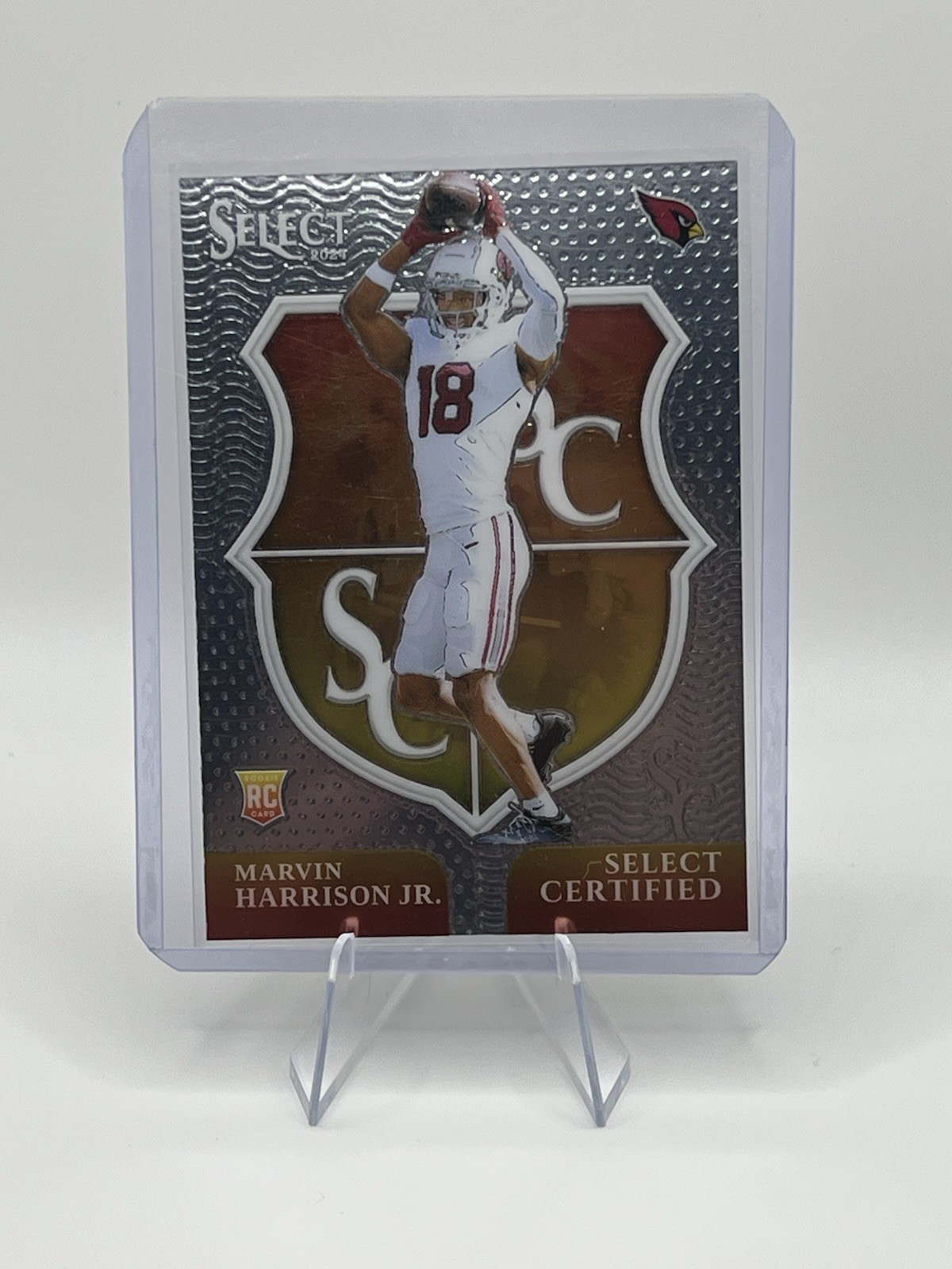 2024 Panini Select - Select Certified Rookies Marvin Harrison Jr. #5 (RC)