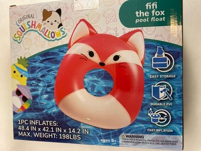 BigMouth, Squishmallows FiFi the Fox Pool Float, 48.4'' x 42.1'' x 14.2'' NEW