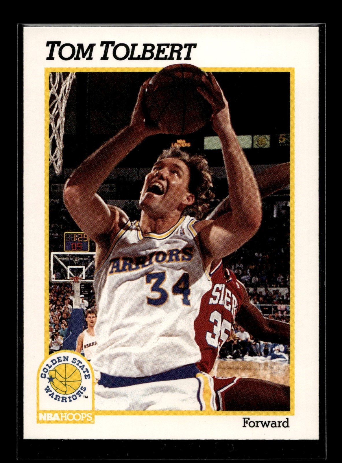 #74-(NM)--Tom Tolbert--1991-92 Hoops