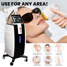 810nm 16Bars Ice Cooling Diode Laser Hair Removal 2-Handle Beauty Salon Machine