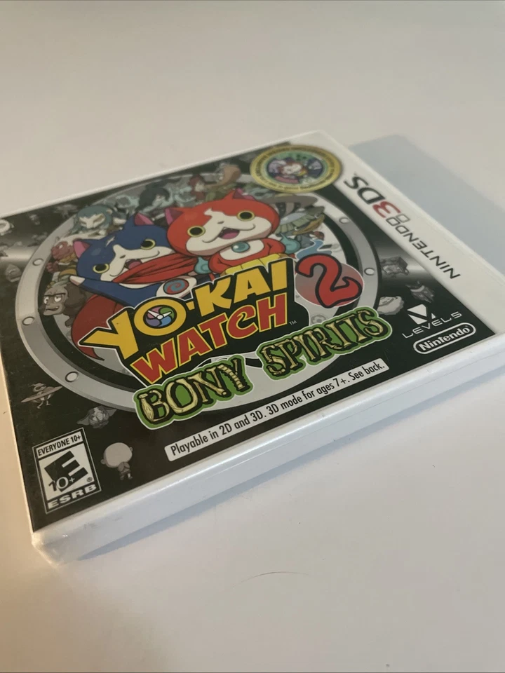 Yo-Kai Watch 2: Bony Spirits (3DS, 2016) New And Sealed - Ships Boxed - Image 4 of 4
