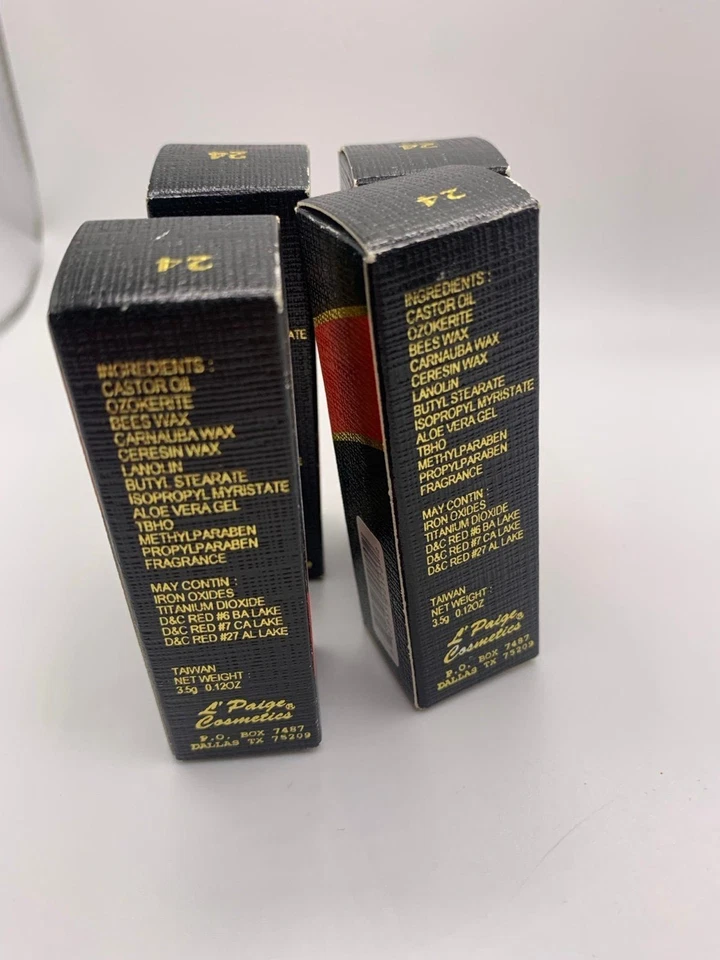 4x ALOE VERA LIPSTICK BY L’PAIGE - #24 SALMON - Image 4 of 4