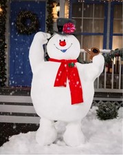 5 Ft 9 In Frosty The Snowman Animatronic Free Shipping!!
