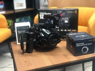 Blackmagic URSA Mini Pro 12K PL/EF + Premium Accessories (Like New)