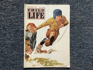 HALLOWEEN ISSUE, OCTOBER, 1941 of “ CHILD LIFE “- COLOR HALLOWEEN GRAPHICS+ MORE