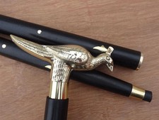 VICTORIAN Handle Vintage Designer, Antique Style Wooden Walking Stick Cane,