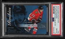 2015-16 Fleer Flair Showcase Artemi Panarin #44 Blue Ice 084/199 Rookie PSA 8