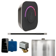 Mr Steam ButlerTouch Steam Pkg w/TempoTouch Ctrl-Linear Steamhead-Brushed Nickl