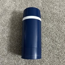 Vintage GOTT Blue Vacuum Bottle Thermos Cup Model 1506 -