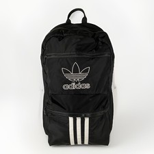 ADIDAS NATIONAL TREFOIL 3-STRIPES BACKPACK BLACK