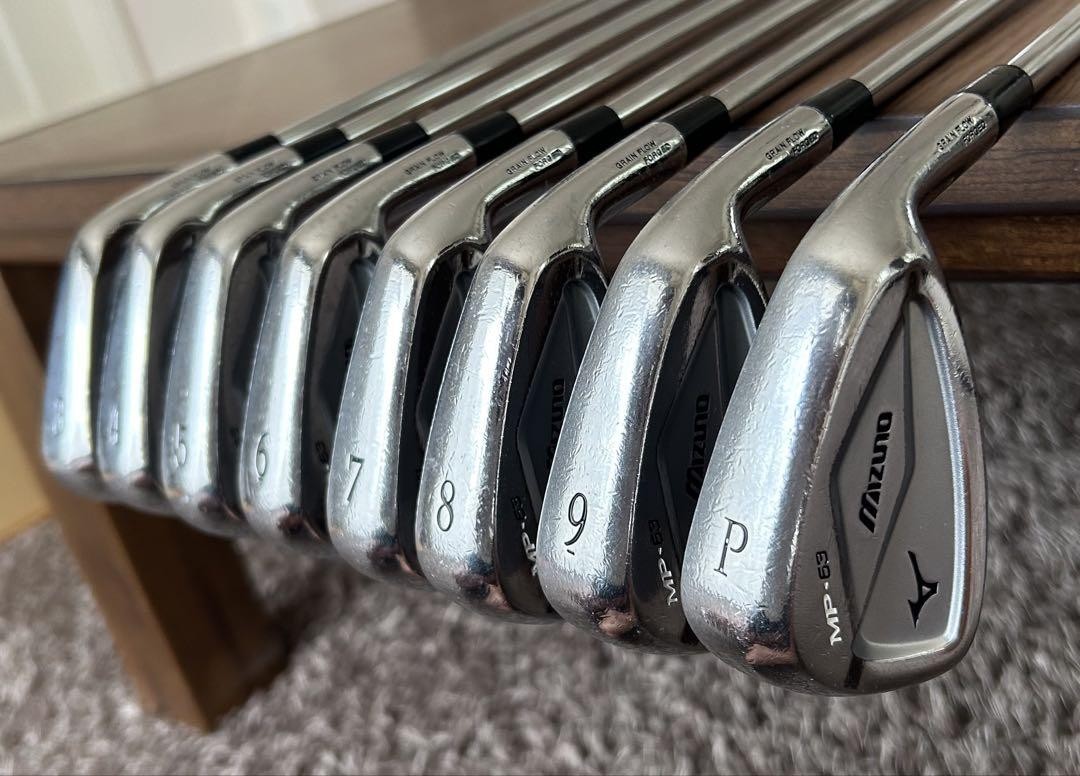 ミズノMP63 Product Display Mizuno MP-63 Iron Set at InTheHoleGolf.com