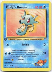 Misty's Horsea 86/132 Gym Heroes
