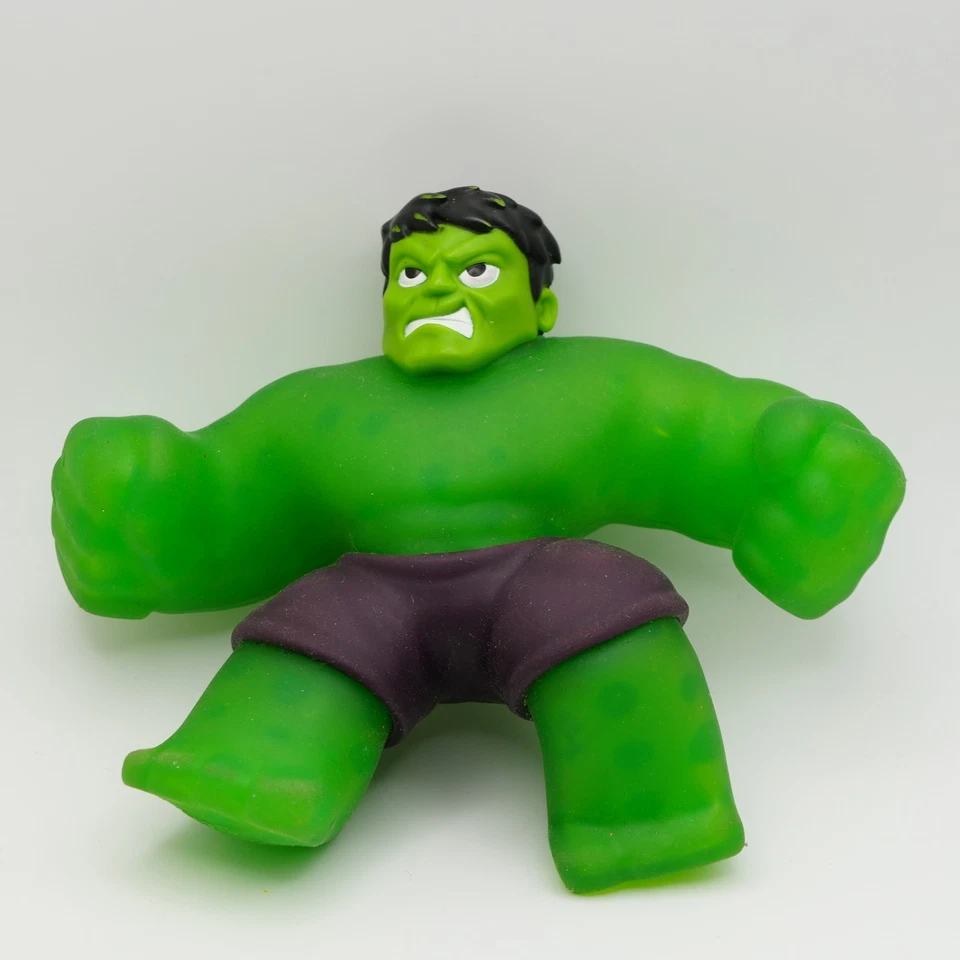 Marvel Stretchy Action Figure Lot Hulk Venom Spider-Man Black Suit 8" Toy Set - Image 3 of 4