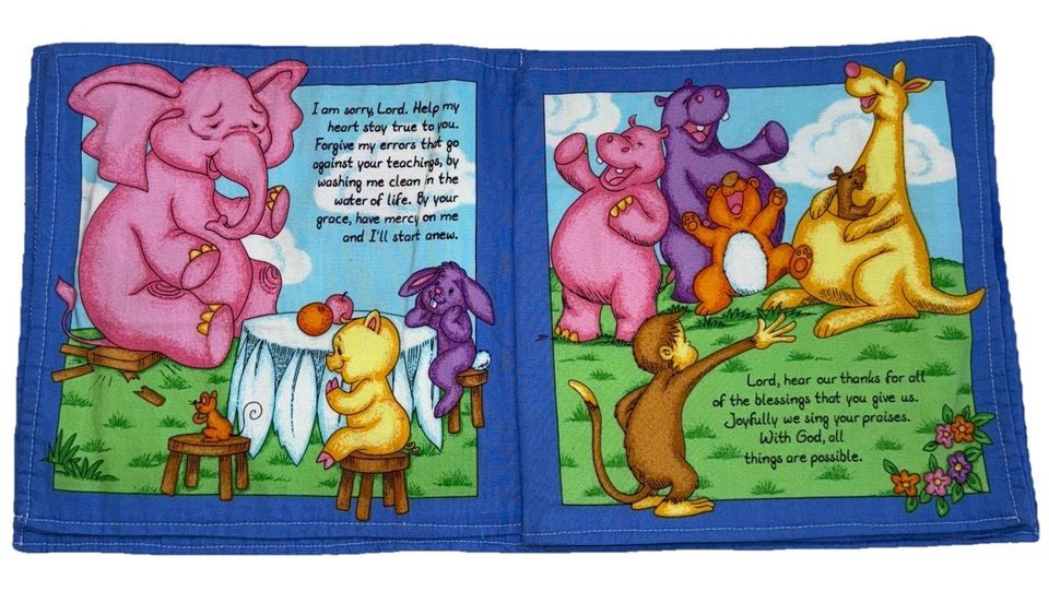 Тканевая книга Baby's First Book Of Faith 10 страниц - Изображение 3 из 4