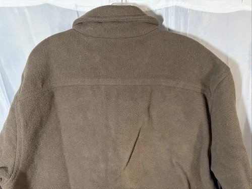 RARE Best Made Co. Borwn Wool Flannel Overshirt Men's 2XL/XXL Zip Shacket B2181 image 11