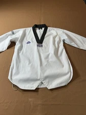 Martial Arts Supply Best Sang Moo Sa Tae Kwon Do Uniform White Shirt 46” Chest