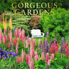 BrownTrout,  Gorgeous Gardens Plato 2026 Wall Calendar, 12'' X 12'', 16-Month Ca