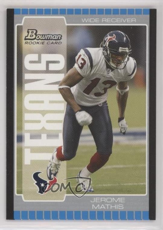 2005 Bowman Silver 165/200 Jerome Mathis #200 Rookie RC 0q3