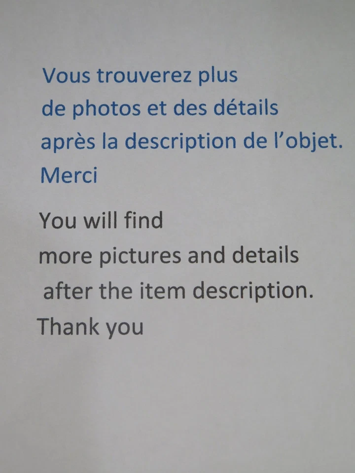 ANCIENNE JOLIE AMULETTE PILIER EMAIL TURQUOISE EGYPTE BEL ETAT PENDENTIF - Photo 2/2