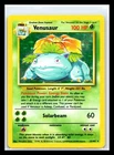 💥 VENUSAUR HOLO Rare # 15/102 | BASE SET | Pokemon 1999 TCG Vintage Card
