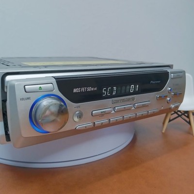 Pioneer Carrozzeria DEH-P717 1DIN CD Car Audio Head Unit Tested