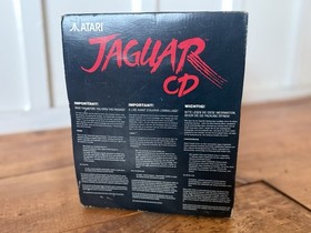 Atari Jaguar CD Console EMPTY BOX ONLY No Console RARE