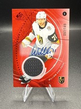 2025-26 Upper Deck SP Game Used William Karlsson VGK Red Auto Jersey 097/149